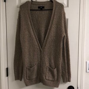 Camel color cardigan